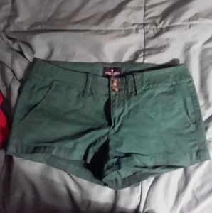 Green American Eagle Shorts